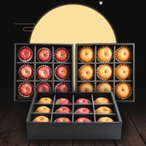 곽씨네슈퍼 오래 기억되고 고급스러운 사과 배 과일 선물 세트 추석 설날 명절 혼합, 명가 일품 1호 (사과 6개+ 배 6개)