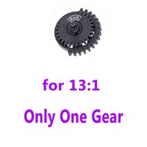 낚시 로프 끈 LDT용 CNC 스틸 헬리컬 저소음 고토크 기어 1 세트, 9.1Pcs Black