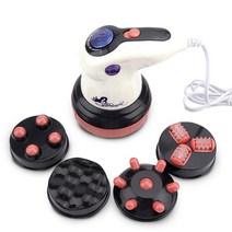 저주파운동기구복부형 저주파 복근운동기구 마사지기 4in 1 적외선 휴대용 뚱뚱한 셀룰 라이트 제거제 근육, 01 Red with box_03 AU