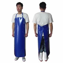 방수 앞치마 우레탄 양면코팅방수 주방 업소 작업 대, 분홍색