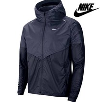 나이키 러닝 윈드브레이커 바람막이 쉴드 러너 썬더 블루 남성 집업