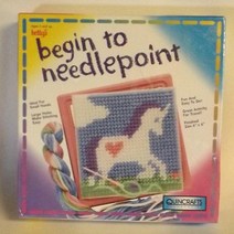 Betty Begin to Needlepoint 유니콘Bettys