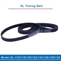 XL 타이밍 벨트 model-116XL/118XL/120XL/122XL/124XL/126XL/128XL/130XL 톱니 피치 5.08mm 너비 10/15mm 풀리용, 15mm, 126XL-63T-320.04