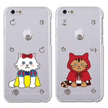 LG 스타일러스2 케이스 F720 동화 고양이 투명 젤리, 인어냥_동화고양이투명JPT