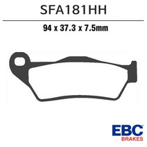 EBC 1290슈퍼어드벤처 리어 브레이크패드 SFA181HH