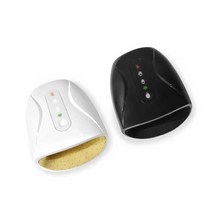 지군 GA-H5000 손마사지기 안마기 공기압 온열 무선 손목 손가락 부모님 주부 학생 현대인 거실 책상 피로 c타입충전식 지압돌기 3단계 강도조절 타이머 핸드 미용케어, 블랙