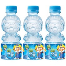 팔도 뽀로로 샘물 250ml 8개 낱개 지리산 샘물