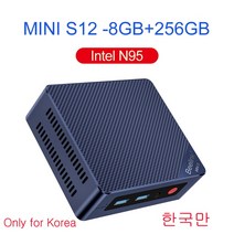 Beelink 미니 데스크탑 게임용 컴퓨터 S12 프로 인텔 N100 NVME 세대 N95 PC DDR4 8GB 256GB SSD, 05 Intel N95 8G256G_01 미국