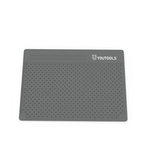 단열납땜매트 RF4 절연 실리콘 납땜 매트 용접 260x380MM BGA 데스크탑 스테이션 전화 수리 패드 유지 보수 플랫폼 RF-PO2, [05] grey