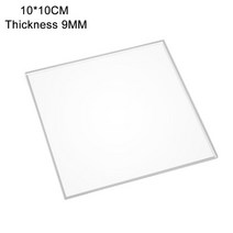 아크릴판 대형 중형 소형 투명 플레이트 보아 패널투명 플라스틱 사인DIY 스크린 프로젝터 두께 1-9mm, 10x10cm, 09 Thickness 9mm