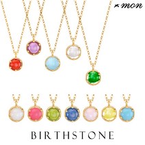 러브몽 [러브몽]14K 캐보션 탄생석 목걸이_MGN-019 14k 목걸이
