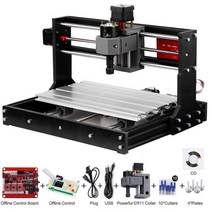 cnc pro 조각 기계 3018 미니 아크릴 재단기 소형 조각기 레이저 커팅기 가공기, 협력사, 영국 베어 머신