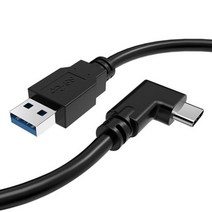 오큘러스퀘스트2 링크 케이블 5M 화이트 블랙 USB3.2, AtoC 블랙