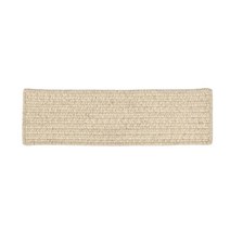COLONIAL MILLS 천연 우븐 트위드 계단 디딤판 - 라이트 그레이 20.3cm x 71.1cm(8x28인치) (세트 7)