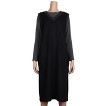 보니스팍스 NC06 V넥 민소매 원피스 AB48OP030A