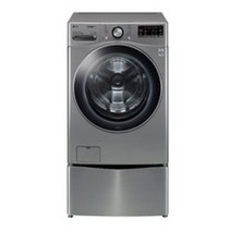LG전자 트롬 트윈워시 드럼세탁기 24kg + 미니워시 4kg F24VDWDB 방문설치, F24VDWDB, F4VC, 모던 스테인리스