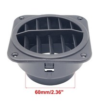 스텐주름관 air vent ducting t l 조각 엘보우 파이프 출구 배기 커넥터 조이너 webasto eberspaecher 디젤 주차 히터 액세서리, 60mm 평면