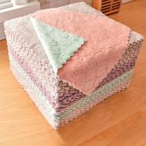 더잘 물먹는 벨벳 극세사 주방 요술 행주 대형사이즈 30cm x 30cm