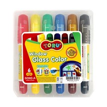 [동화오피스] 동아 토루 윈도우 글라스칼라 / 윈도우마카, 6색세트