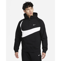 [매장정품]나이키 빅스우시 하프집 반집업 플리스 아노락 후디 DX0567-010