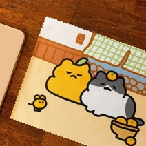 안경천 클리너 탐라냥 휴대폰 패드 카메라 안경닦이 1P, 안냥 돌고래, 안냥 돌고래