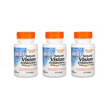닥터스 베스트 내츄럴 비젼 인핸서 + 플로라글로 루테인 60소프트젤 [3통] Natural Vision Enhancers with FloraGlo Lutein