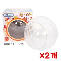 아마존 햄스터 헬스볼(M) X 2개 햄스터장난감 은신처, 1