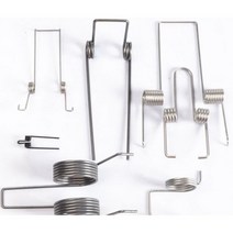 용수철스프링 다기능 비틀림 스프링 스틸 이중 와이어 직경 DIY 1/1.1/1.2/1.4/1.8mm 2개325267, 1x8.5mm 4 coils, 2개