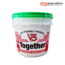 대로화학 V3 화장실 베란다 침투방수제 투게더, 16L