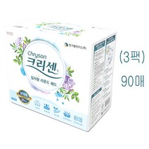 크리센 성인용 속기저귀패드(라운드형 30매입) 3팩