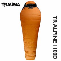 트라우마 침낭 알파인 1100D 동계침낭 구스다운 거위털 봄 가을 겨울 3계절, 단일속성