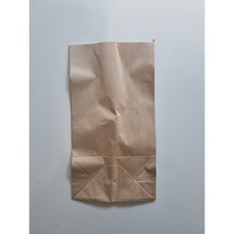 더담다 무지 크라프트 내유 종이봉투 소, 1개입, 100개
