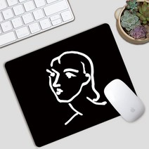헨리 Matisse 고무 정밀 작은 마우스 패드 노트북 휴대용 비 슬립 테이블 패드 작은 마우스 패드, 헨리 마티스 12_210X260mm