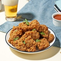 위미트 비건 프라이드 200g 2팩 + 소스 1팩, 양념치킨소스 패키지