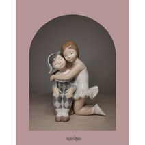 [앤틱/M] (Very Rare) 야드로 할리퀸과 발레리나 Candor Harlequin & Ballerina 4963, 확인하였습니다.