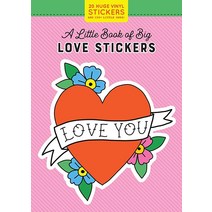 A Little 북 of Big Love Stickers PipsticksWorkman 페이퍼백