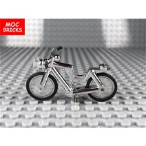 MOC 크롬 자전거 도시 고양이 조립 빌딩 블록 친구, 07 S-Chrome