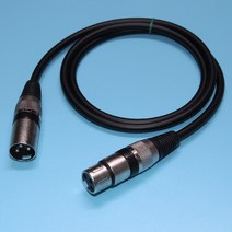 XLR 케이블 마이크케이블 연장 캐논케이블 카나레케이블, 7M, 길이