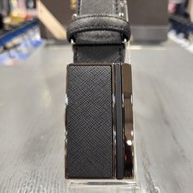 NC불광점 예작 **벨트 대전** 블랙 3분할 가죽 버클 분체 자동 벨트YJ2FT1150BK