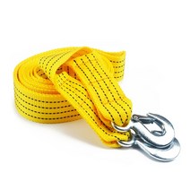 토우바 5 ton 4 m car traction rope heavy duty car, 노란색 4m 5t