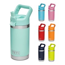 예티 램블러 주니어 보온 보냉 텀블러 물병 12온스, 핑크