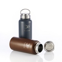 트랙소스 싼티아고 아웃도어용 캠핑 보온 스텐 텀블러 950 ml BRW950, 다크그레이