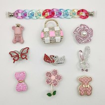 크록 자비츠 장식 악세사리 참 세트5/110pcs 브랜드 디자이너 악어 매력 액세서리 블라인드 신발 장식에