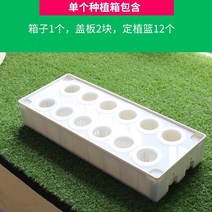 홈 실내 야채 셀프 화분 수경재배 테라스 발코니 가정용 수경재배 야채심기 재배 기계 상자 130, 단일 심기 상자 추가 레이어 용 액세서리 없음, 큰