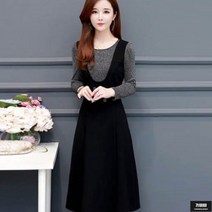 가바바 여성 빅사이즈 원피스 어려보이게 해주는 A라인 롱원피스 G48676