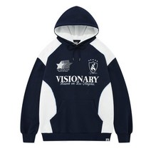 VISION STREETWEAR VSW Football Hoodie Navy