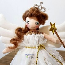 동영상 보고 만드는 오르골천사 걱정인형만들기키트 DIYdoll 인형패키지, 패키지와 솜