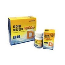 조아제약 츄어블 비타민 D 4000IU, 15.6g, 3개