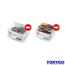 ForU598 판교 점보 실버카드링 대 박스 100개 핀 자석 클립 사무용품 문구용품