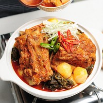 명가 20년전통 통뼈 감자탕 칼칼한맛 우거지 뼈 해장국, 8팩, 1kg